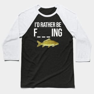 Common Carp Fishing Euro Freshwater Fish Boyfriend Baseball T-Shirt